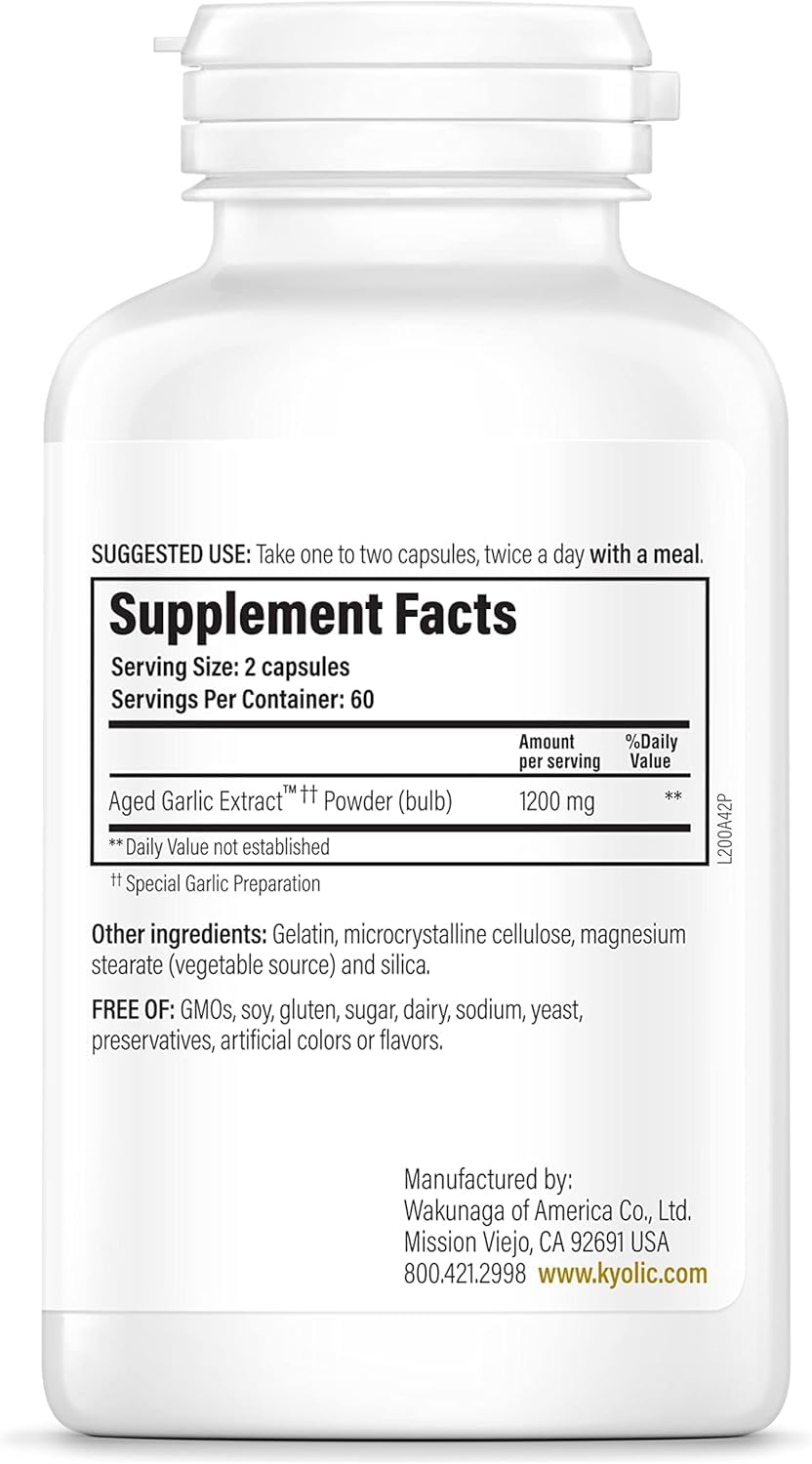 KYOLIC Kyolic Reserve 0.35 lb – Aged Garlic Extract Supplement