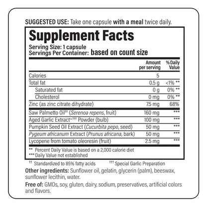 Kyolic Specialty Series Prosta-Logic, Healthy Prostrate*, 60 Capsules