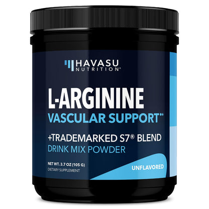 L-Arginine Powder | Nitric Oxide Booster with L-Citrulline & Beet Root – 30 Scoops, Unflavored