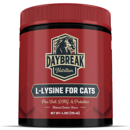 L-Lysine for Cats & Kittens - 900 mg Powder for Immunity & Respiratory Support