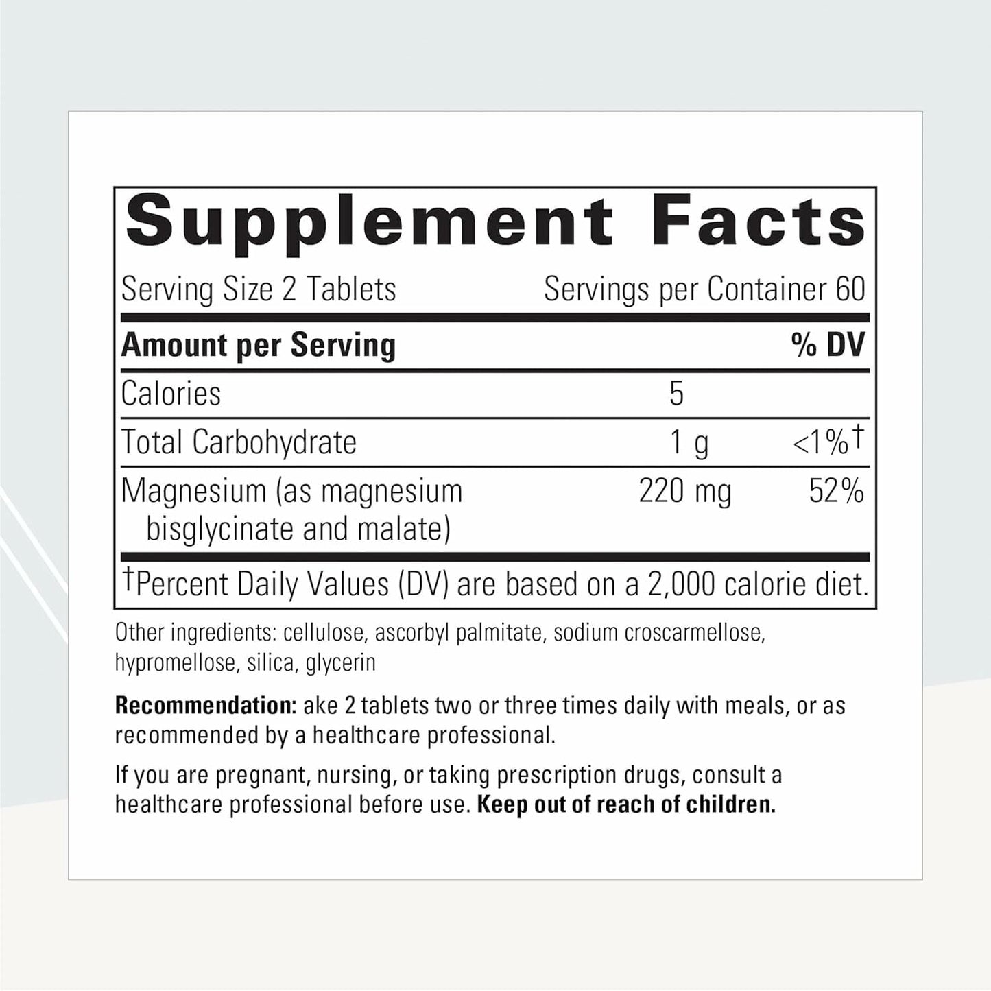 Integrative Therapeutics L-Theanine & Magnesium Glycinate Plus Bundle | Relaxation & Heart Support
