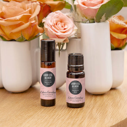 Edens Garden Labor-Less Delivery Essential Oil Roll-On Blend – 100% Pure Premium Grade, 10 ml