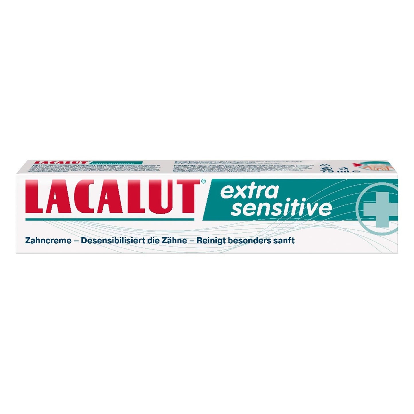 LACALUT Extra Sensitive Toothpaste – Repair & Protect Sensitive Teeth (2.5 oz)