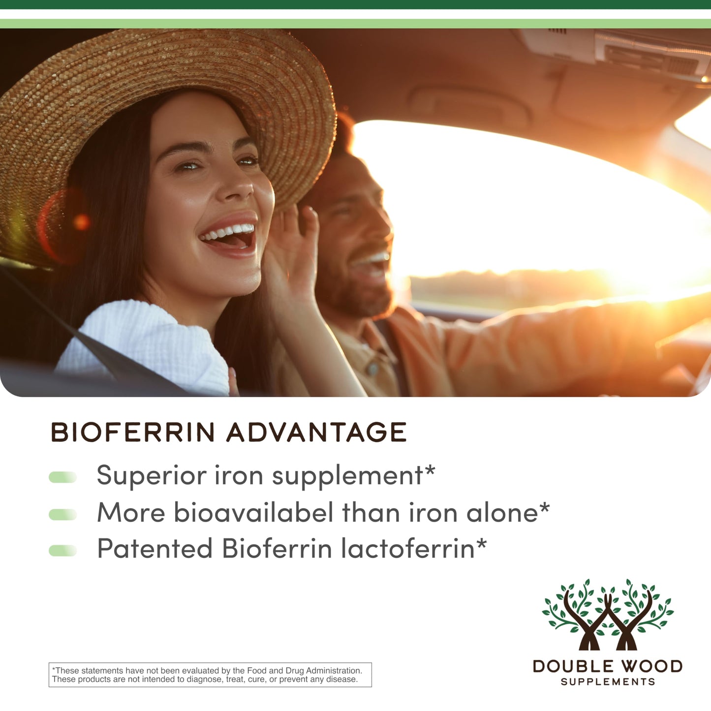 Lactoferrin 250mg – Bioferrin Lactoferrin (60 Caps) for Iron Support & Immune Health | Double Wood