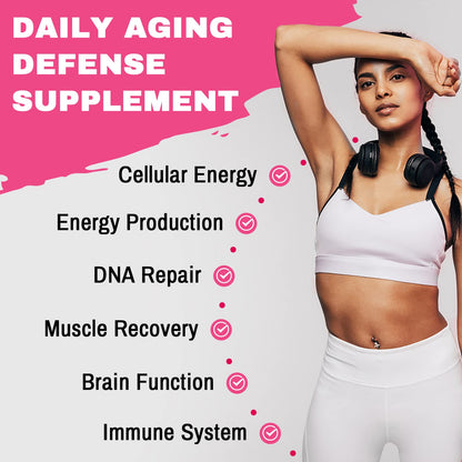 Laevigo Liposomal NAD+ 1200mg – High Absorption NAD+ Supplement for Energy & Longevity | 120 Softgels