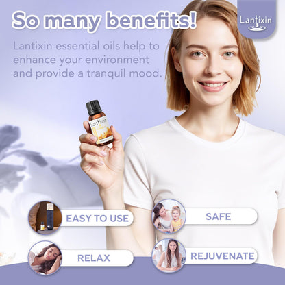 Lantixin Pure Frankincense Essential Oils for Diffusers – 0.5 oz