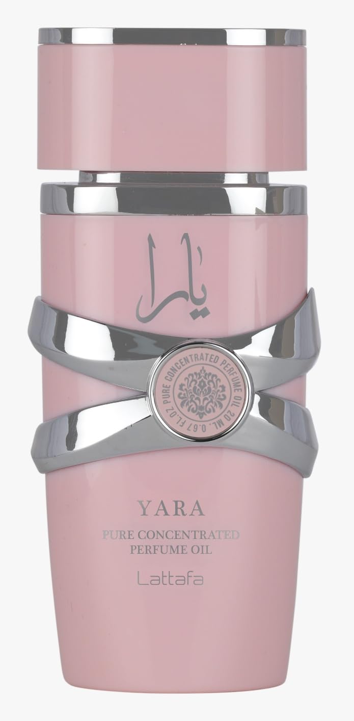 Lattafa Yara – Floral Gourmand Fruity Musky Perfume Oil for Women (0.67 oz / 20 ml)