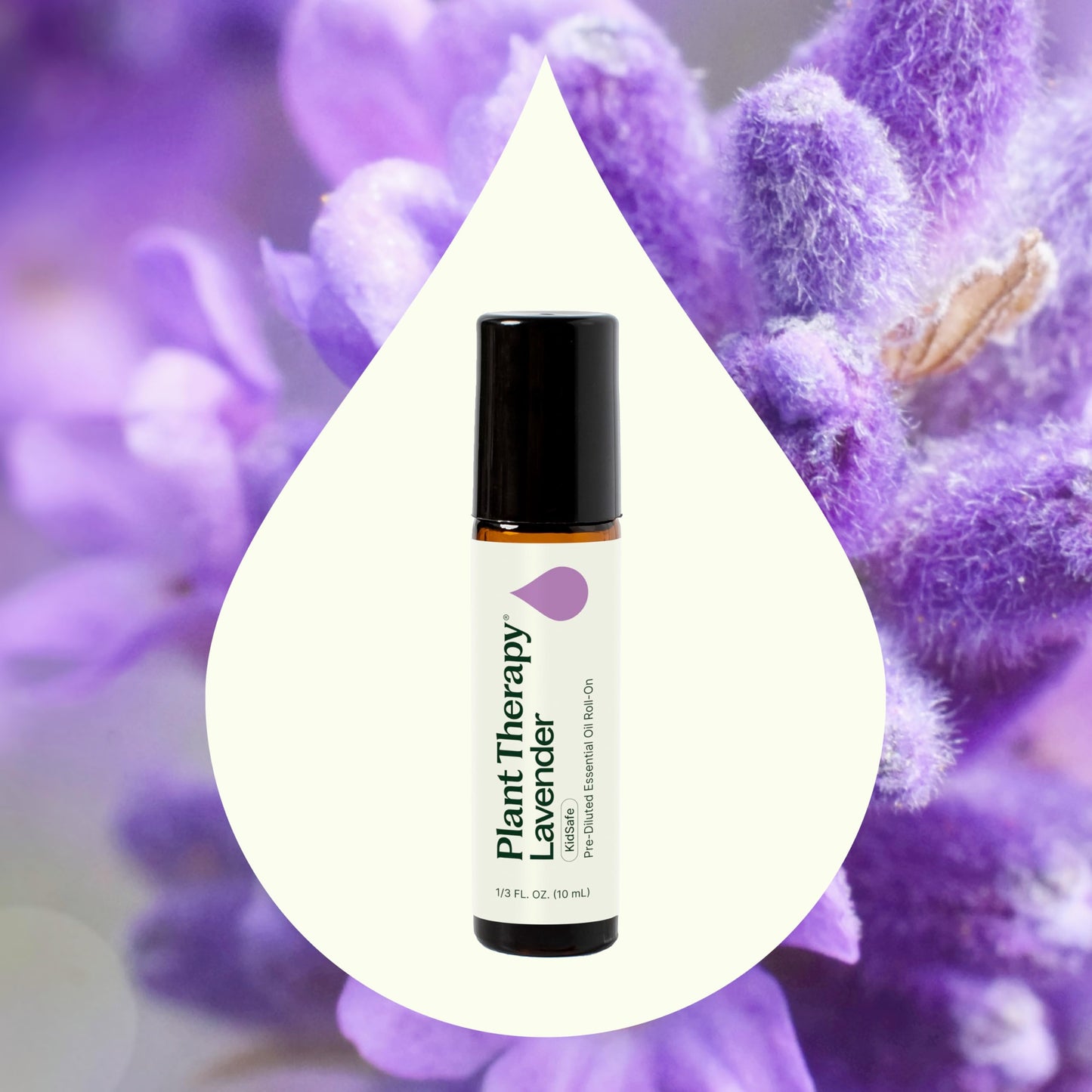 Plant Therapy Lavender Essential Oil – 100% Pure, Pre-Diluted Roll-On, 10 mL