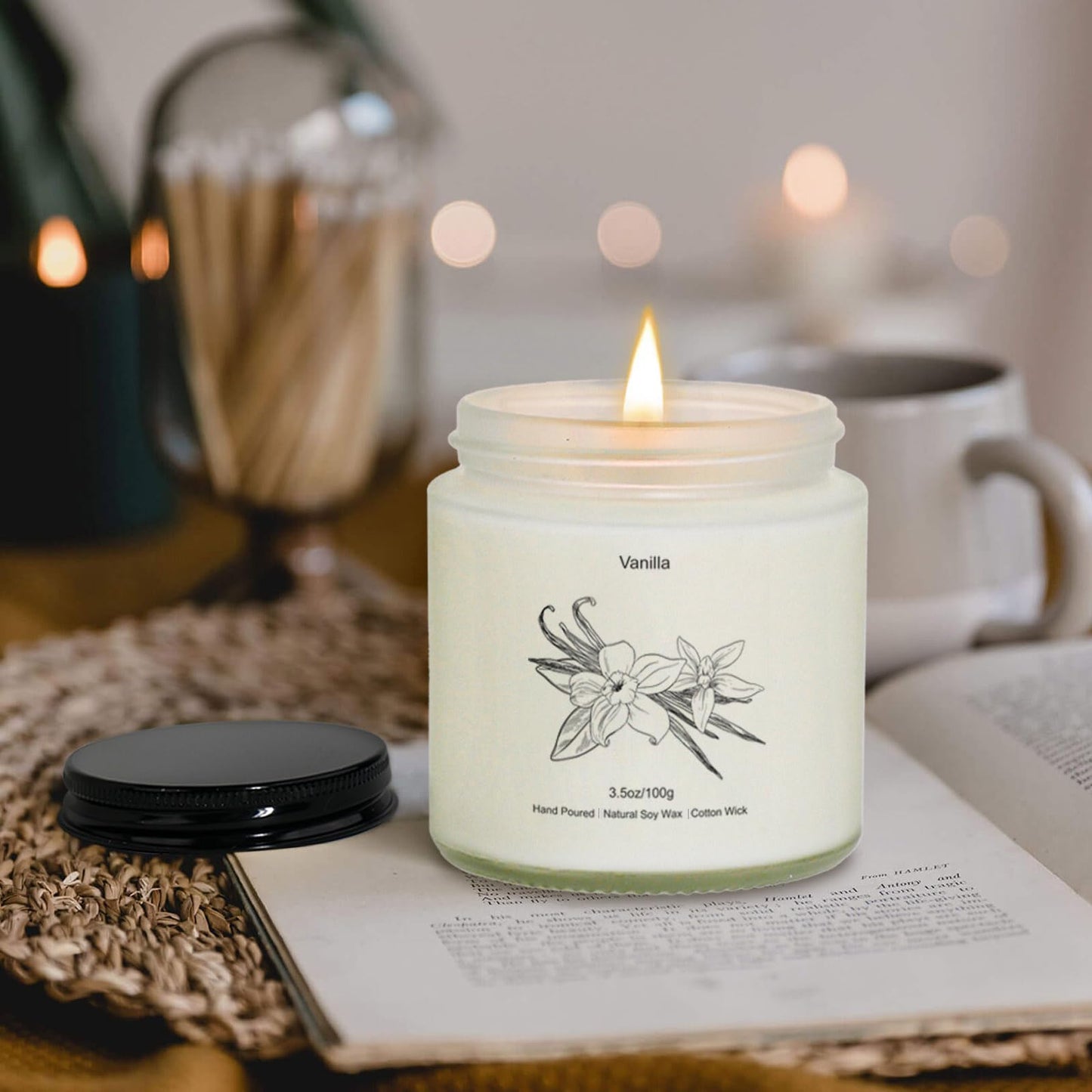8-Pack Aromatherapy Soy Wax Candles for Women | Gift Ideas for Mother's Day