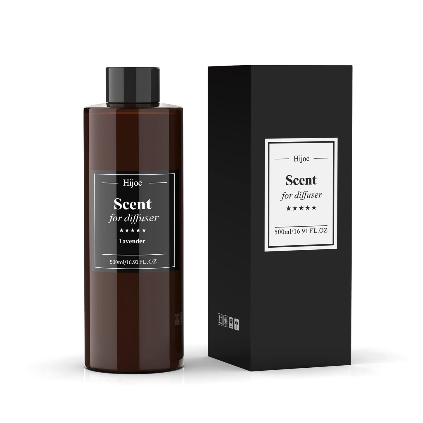 Lavender Fragrance Oil for Diffusers - 500ml | Essential Oil Refill for Reed & Ultrasonic Diffusers, Luxury Hotel Scent