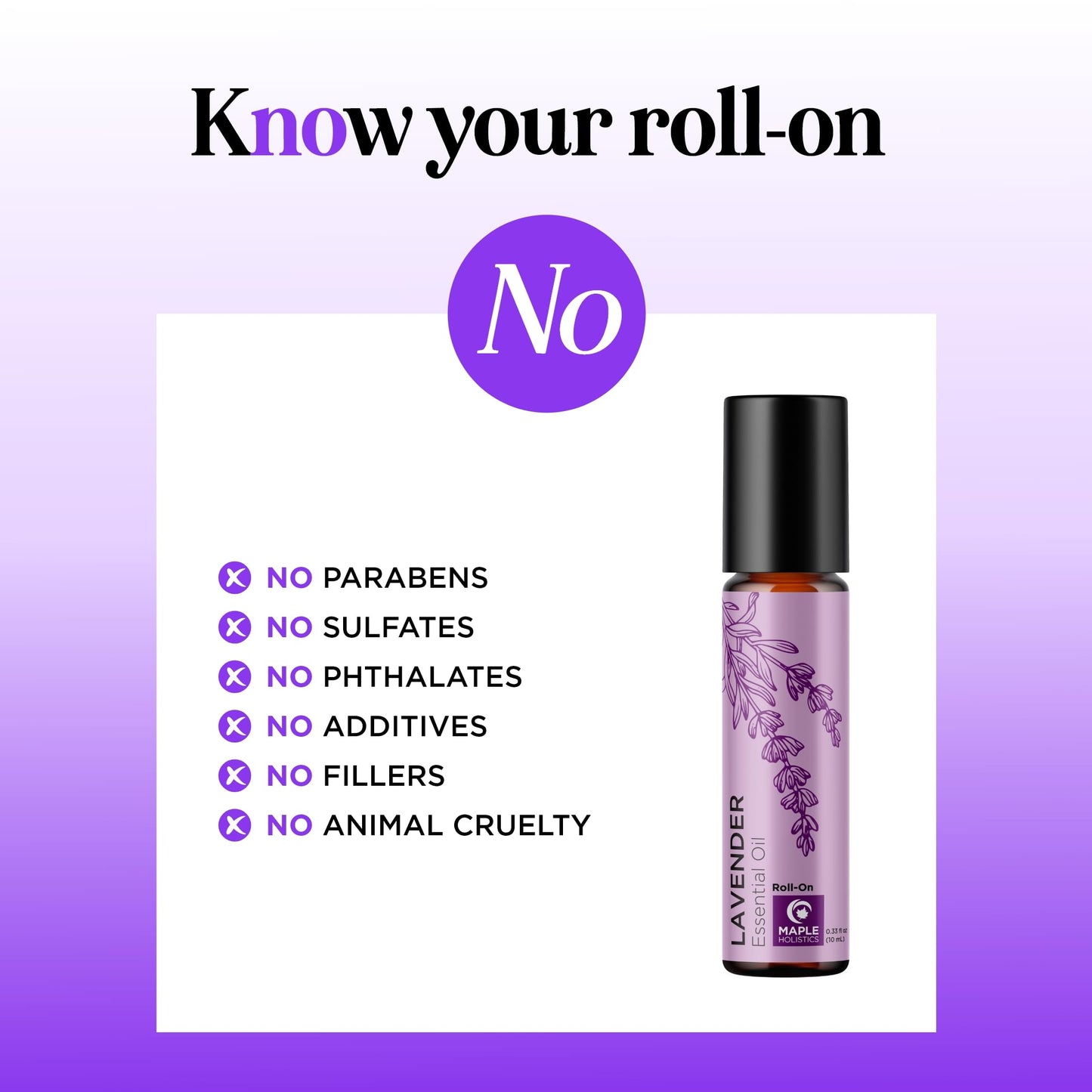 Lavender Essential Oil Roll-On – Calming Sleep & Relaxation (3-Pack)