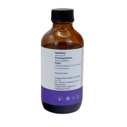 Lavender Essential Oil - 4 fl oz (118 ml) | 100% Pure & Natural for Aromatherapy, Diffusers, DIY Candles & Soaps