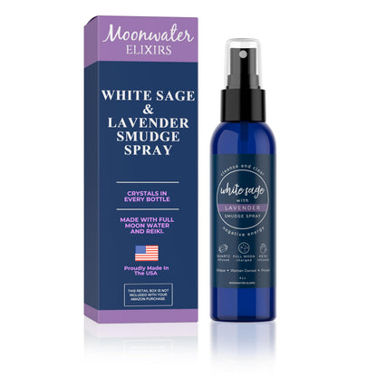 Lavender Sage Aromatherapy Spray – Spiritual Cleansing & Aura Protection (4oz)