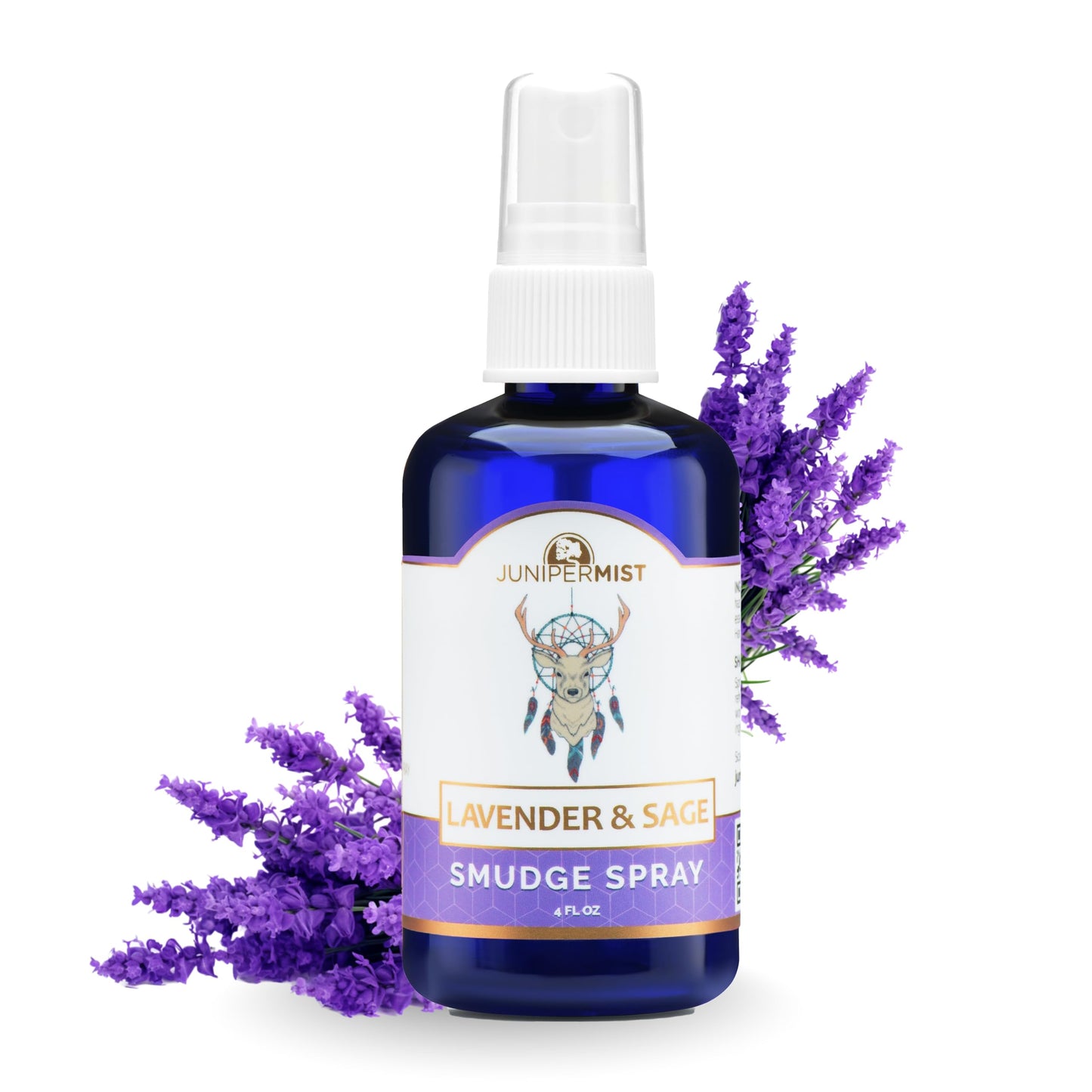 Lavender & Sage Smudge Spray (4oz) – Smokeless, Calming Energy Cleansing