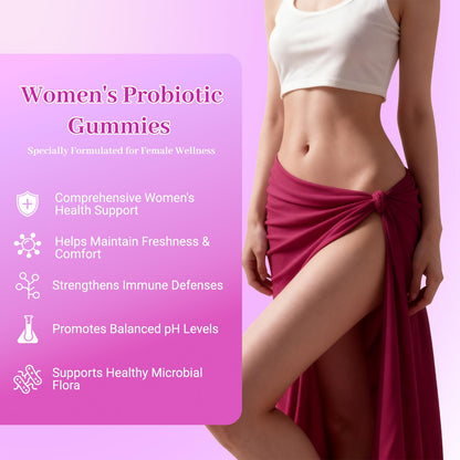 Le Tian Xian Her Juicy Feminine Probiotics Gummies for Women – pH Balance & Digestive Health
