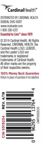 Leader Artificial Tears Lubricant Eye Drops – PVA 0.5%, Povidone 0.6% | Sterile, 0.5 fl oz