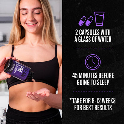 Lean PM Night Time Fat Burner & Sleep Aid – Stimulant-Free | Jacked Factory