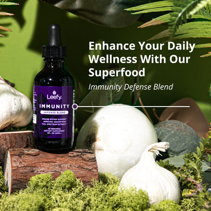 Leefy Organics Immunity Defense Blend – Organic Immune Support (2 oz)