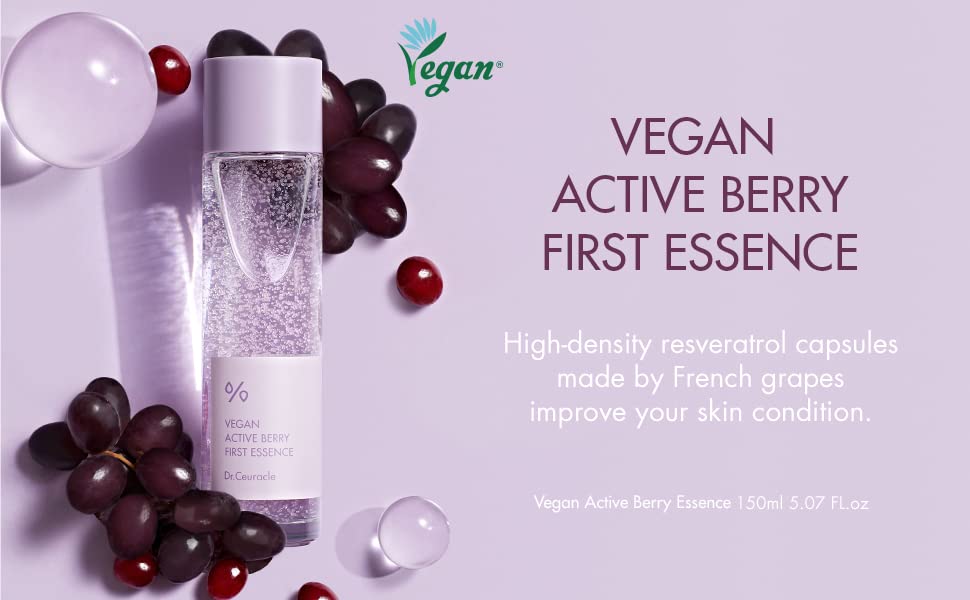 LeeGeeHaam Dr.Ceuracle Vegan Active Berry First Essence – Antioxidant Hydrating Serum
