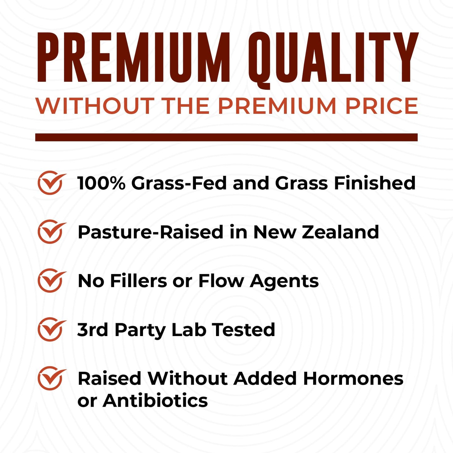 Left Coast Performance Grass-Fed Beef Heart & Liver Supplement | Pasture-Raised NZ | 180 Capsules