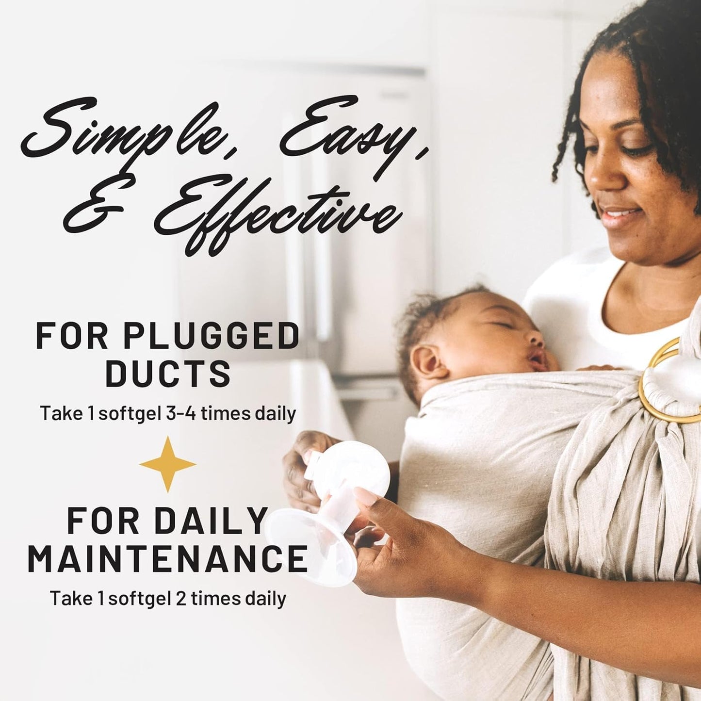 Legendairy Milk Sunflower Lecithin 1200mg – Lactation Support (200 Softgels x2, USA Made)
