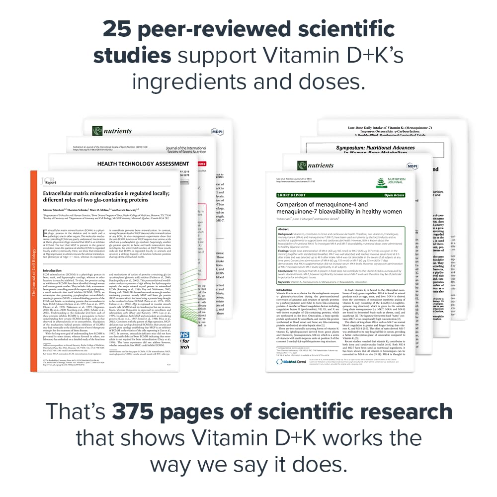 LEGION Vitamin D3 K2 + D: Immunity, Bone Density & Heart Health
