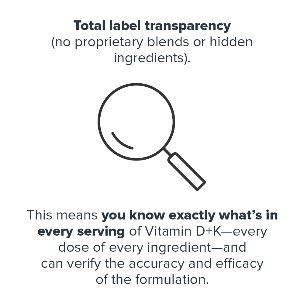 LEGION Vitamin D3 K2 + D: Immunity, Bone Density & Heart Health