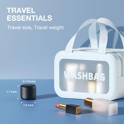 LEICEX White Noise Machine — Travel Mini Sound Machine (Black) with 15 Non-Looping Sounds