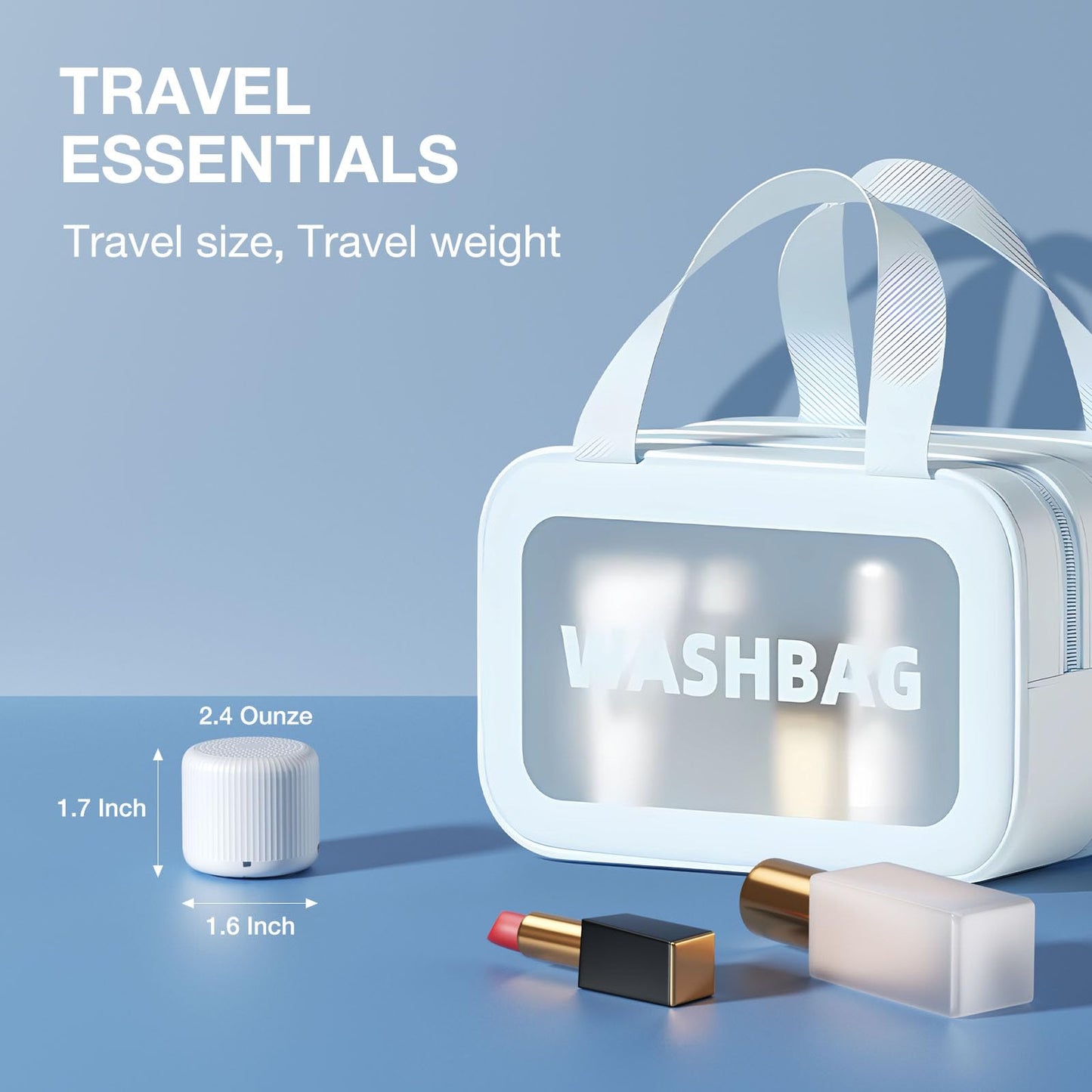 LEICEX Portable Travel Sound Machine — 15 Non-Looping Sounds, 22h Battery, USB-C