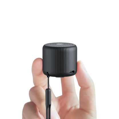 LEICEX White Noise Machine — Travel Mini Sound Machine (Black) with 15 Non-Looping Sounds