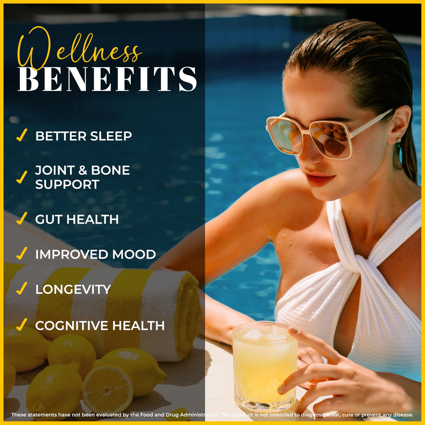 LEMON & CO. Liquid Collagen for Women – 5000mg Marine Collagen, Organic Lemon & Vitamin C