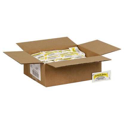Lemon Juice Packets, 4g – 200 per Case