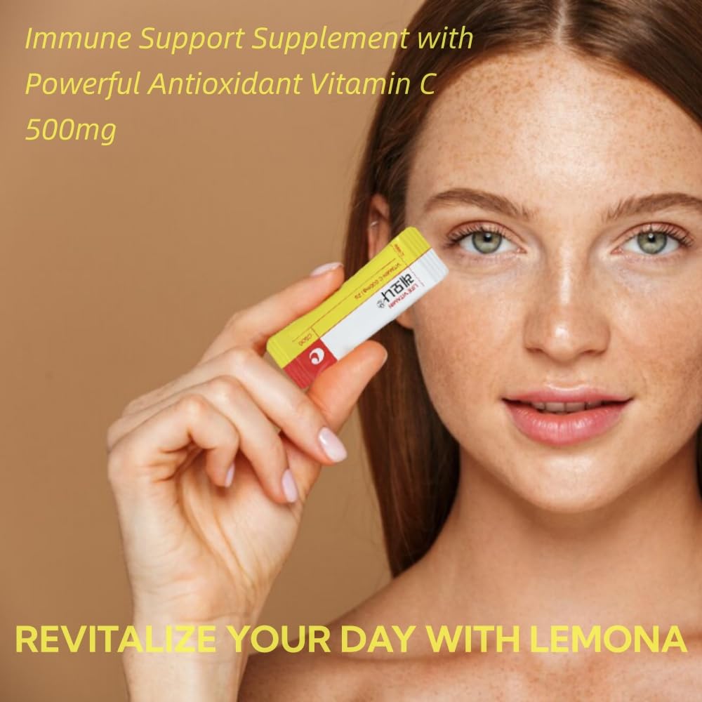 LEMONA 500mg Vitamin C Sticks – Kyung Nam Pharm | On-The-Go Immune Support