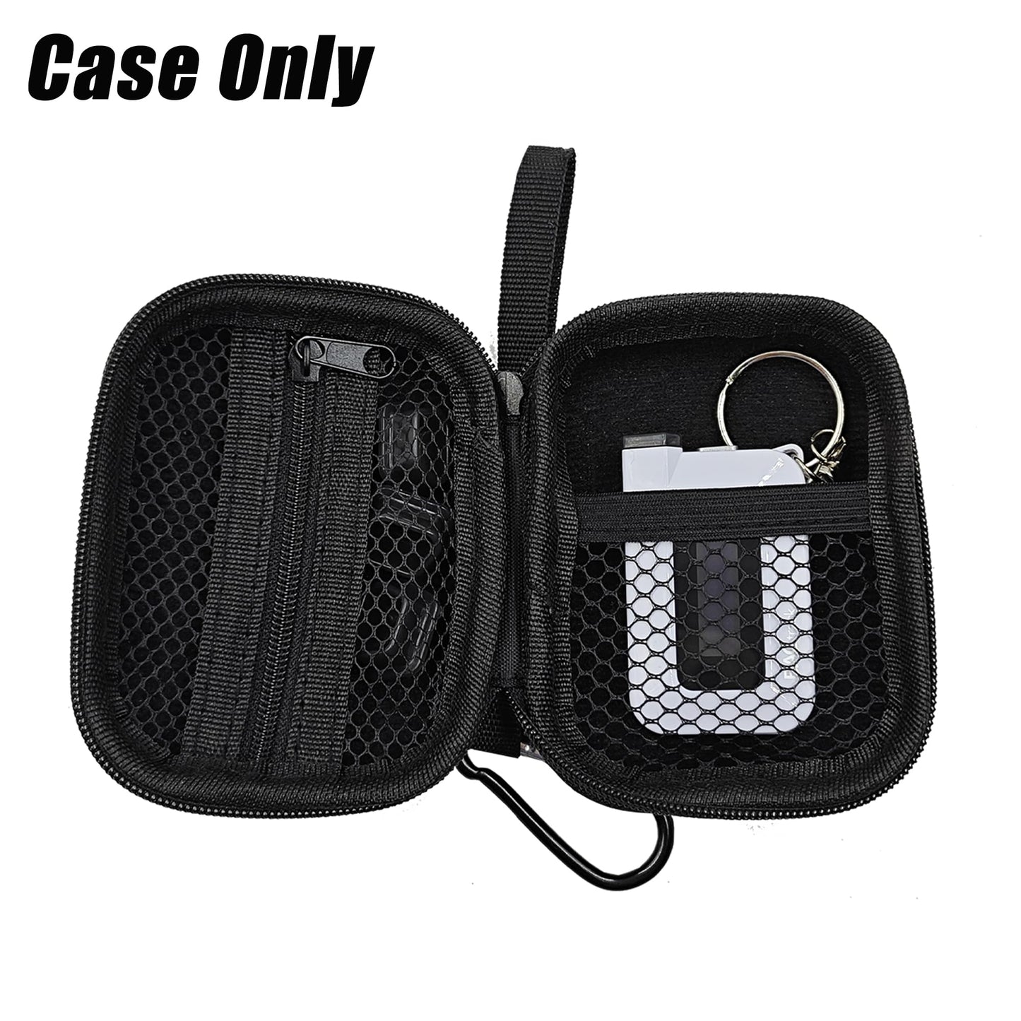 LeoTube Premium Breathalyzer Case (Black) for BACtrack C6/C8/Go/Mobile/Keychain – Case Only