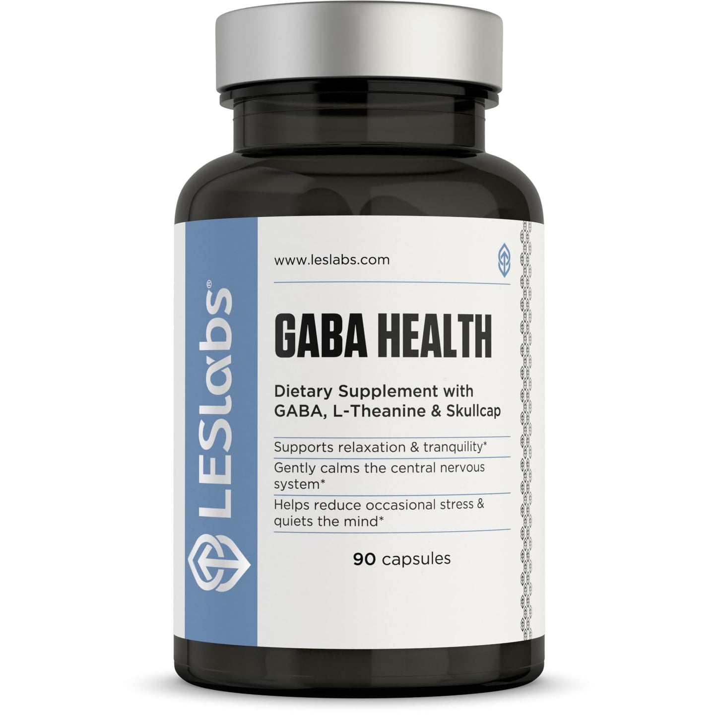 LES Labs GABA Health – Calm Mind & Deep Sleep Support – 90 Capsules, Non-GMO