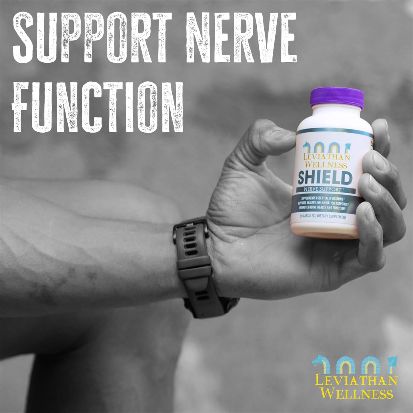 Leviathan Wellness Shield Nerve Health Support