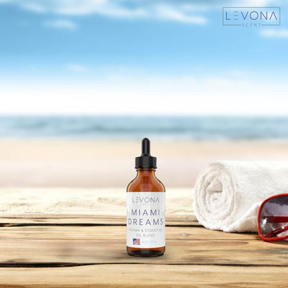 Levona Miami Dreams Diffuser Oils – Luxury Bergamot & Pine Fragrance Oil 120ml