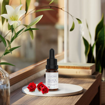 Levona Scents: Black Velvette Diffuser Oils – Woody Citrus with Oakmoss, White Musk & Sandalwood