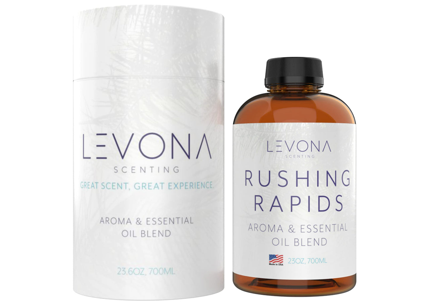 Levona Scent Essential Oil – Fresh Aroma for Home, Office, Hotel & Spa (700ml/23 fl oz) – Rushing Rapids