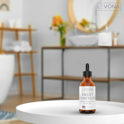Levona Scent Oil Diffuser Essential Oils: Sweet Honeydew – 120 Ml | Luxury Home Fragrance