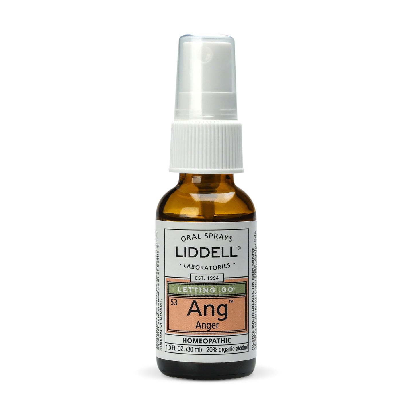 Liddell Homeopathic Letting Spray – Go Anger (1 fl oz)
