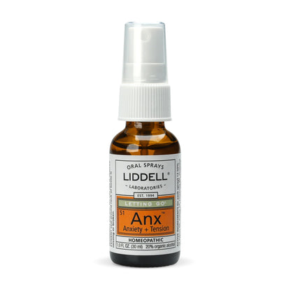 Liddell Letting Go - Homeopathic Oral Spray for Anxiousness, Stress & Restlessness | Natural Calm Spray 1.0 fl oz