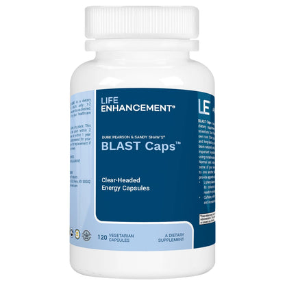 Life Enhancement Blast Caps – 60 Capsules | Energy, Focus & Nootropic Support