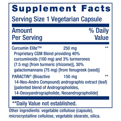 Life Extension Arthro-Immune Joint Support - Curcumin Elite™ Turmeric & Andrographis Paniculata, 60 Capsules