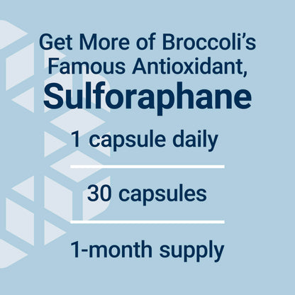 Life Extension Optimized Broccoli with Myrosinase – Once-Daily, Non-GMO