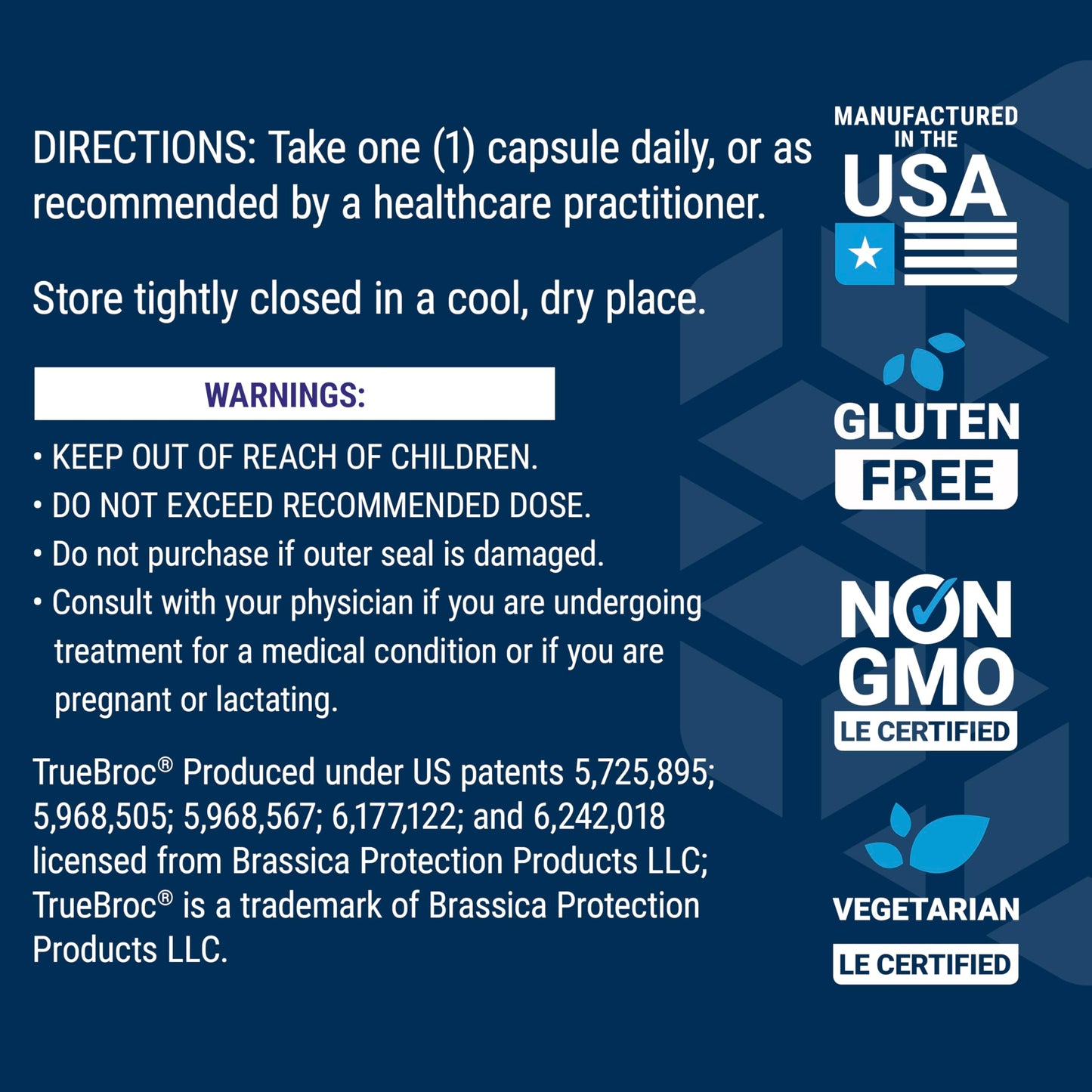 Life Extension Optimized Broccoli with Myrosinase – Once-Daily, Non-GMO
