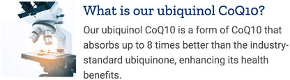 Life Extension COQ10 Super Ubiquinol 100mg with Enhanced Mitochondrial Support - 90 Softgels