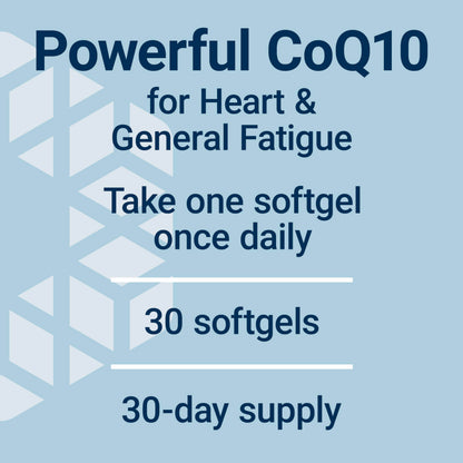 Life Extension Super Ubiquinol CoQ10 with Shilajit – 200 mg, Enhanced Mitochondrial Support | Gluten-Free, Non-GMO