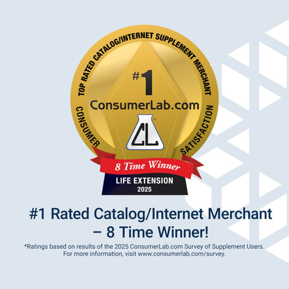 Life Extension Ginkgo Biloba Certified Extract 120 mg – Memory & Cognition Support, Gluten-Free, Non-GMO, 365 Capsules