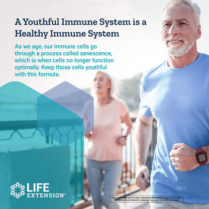 Life Extension Immune Senescence Formula – Standardized Cistanche, Reishi & Pu-erh Tea, 60 Vegetarian Tablets